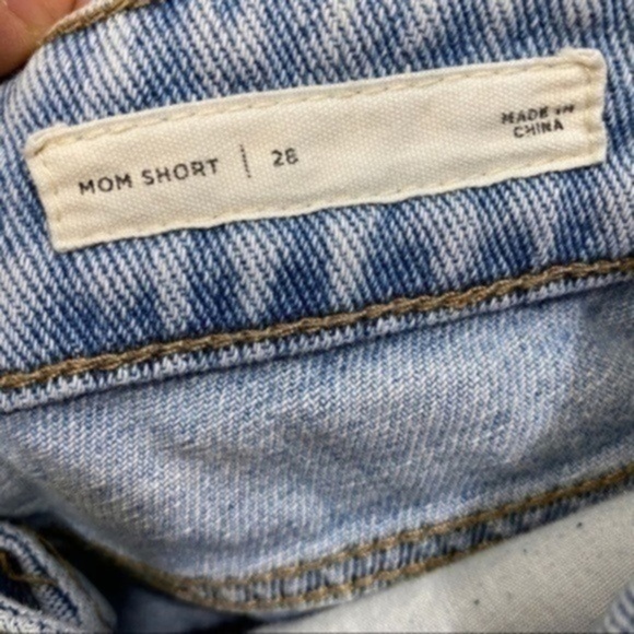 PacSun Eco Light Blue Mom Shorts Size 28 - Picture 8 of 8